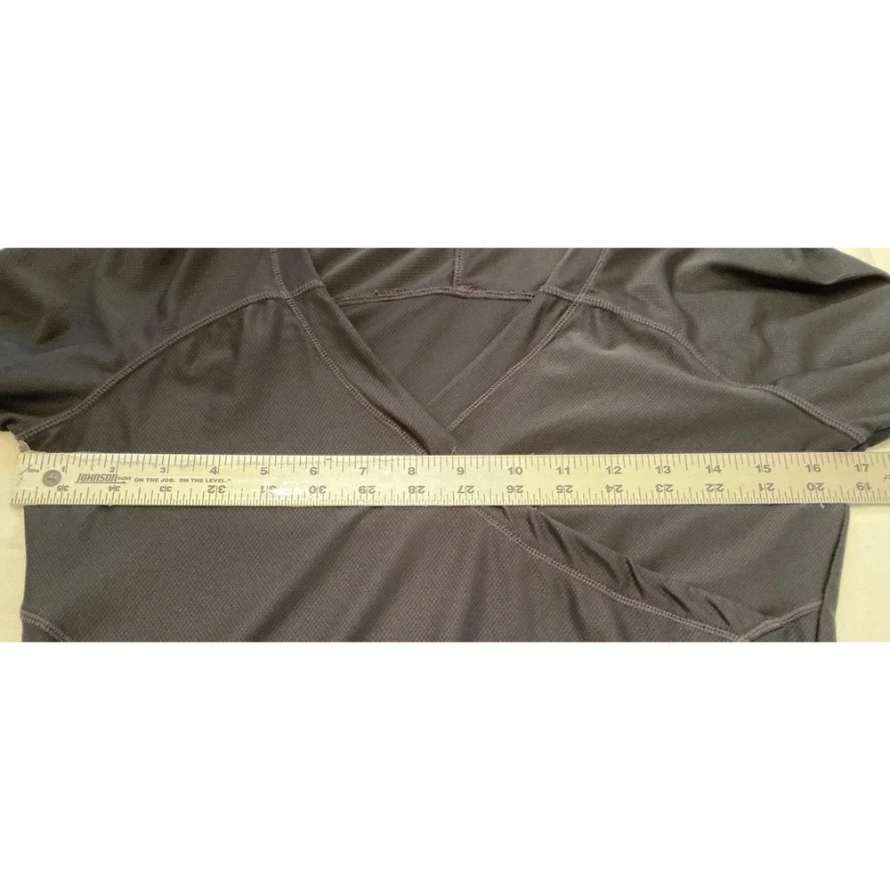 Womens Athleta wick it wader swim cover up Hooded Long Sleeve Grey Size‎ S
